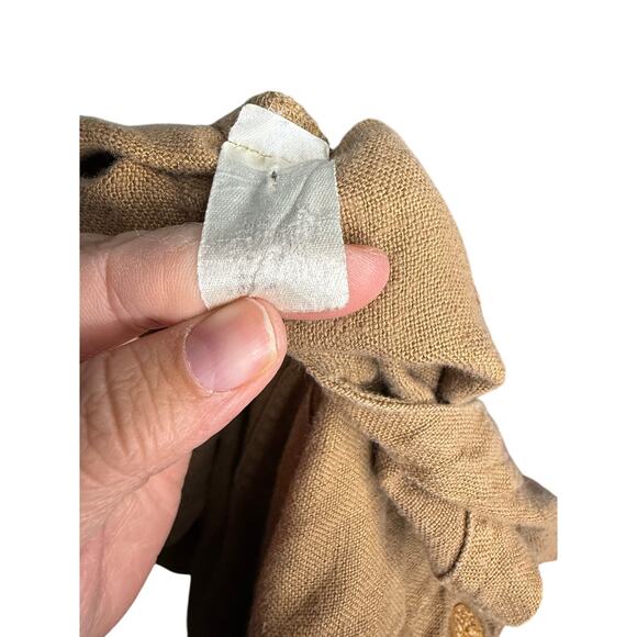 Cali Cali sleeveless tan linen dress - Picture 3 of 8